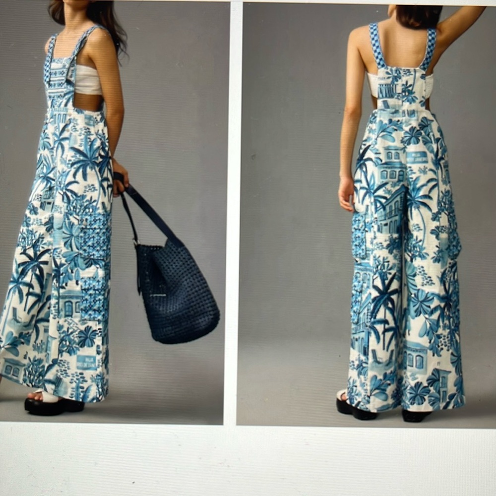 Farm Rio x Anthropologie Overall